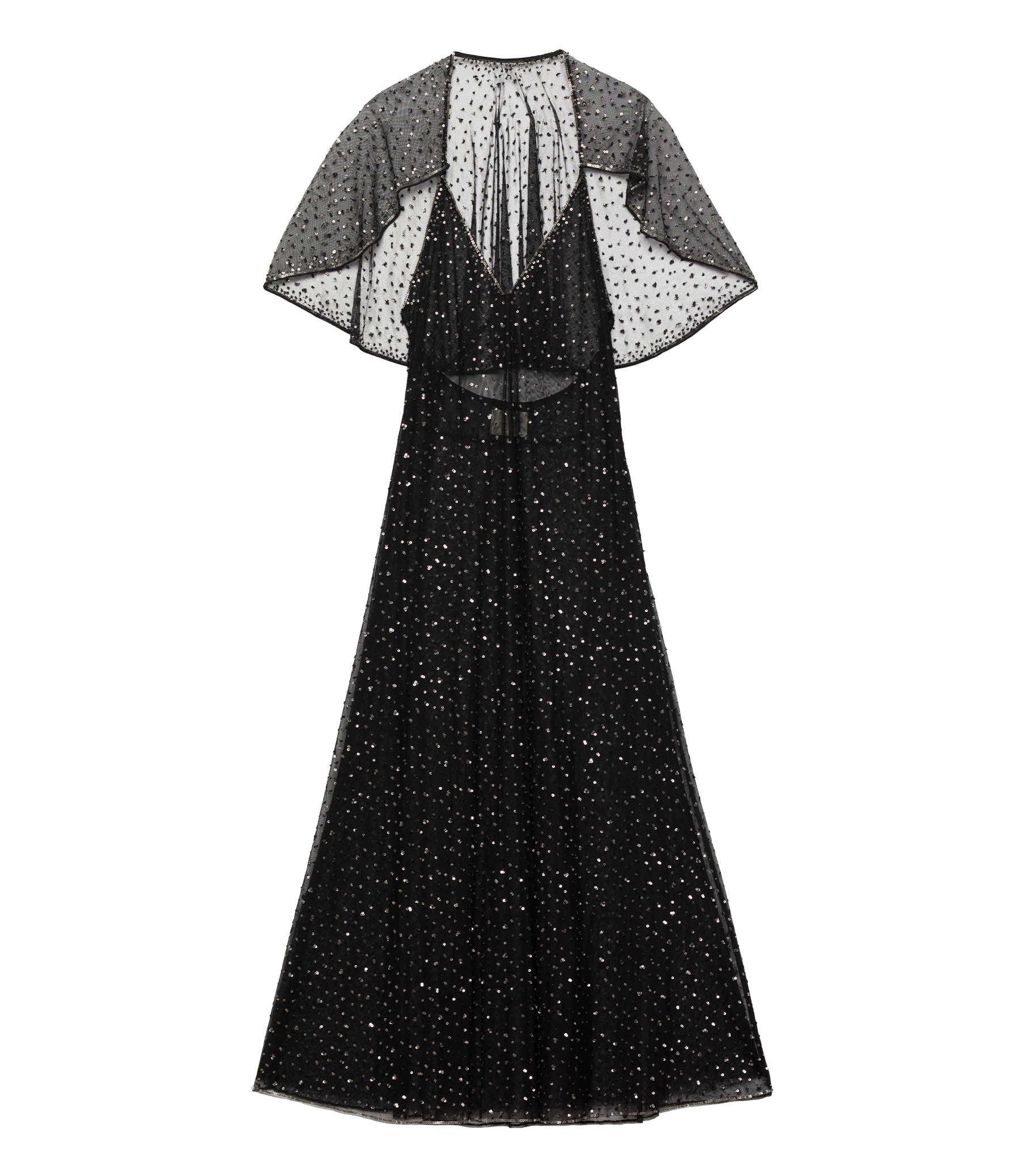 ALPHENA DRESS -- BLACK