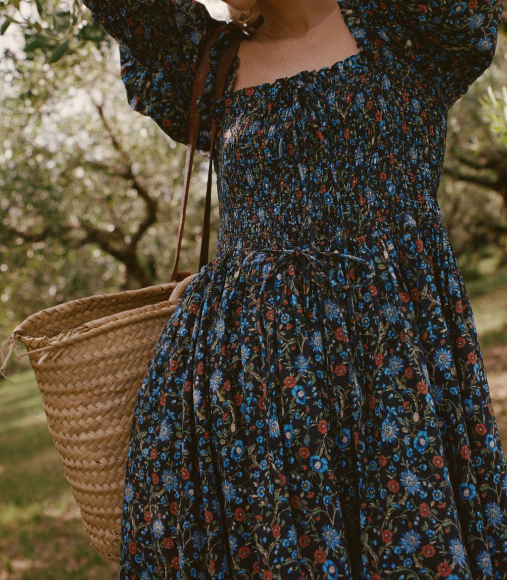 BIJOU DRESS -- NOIR PRAIRIE DE MONTAGNE