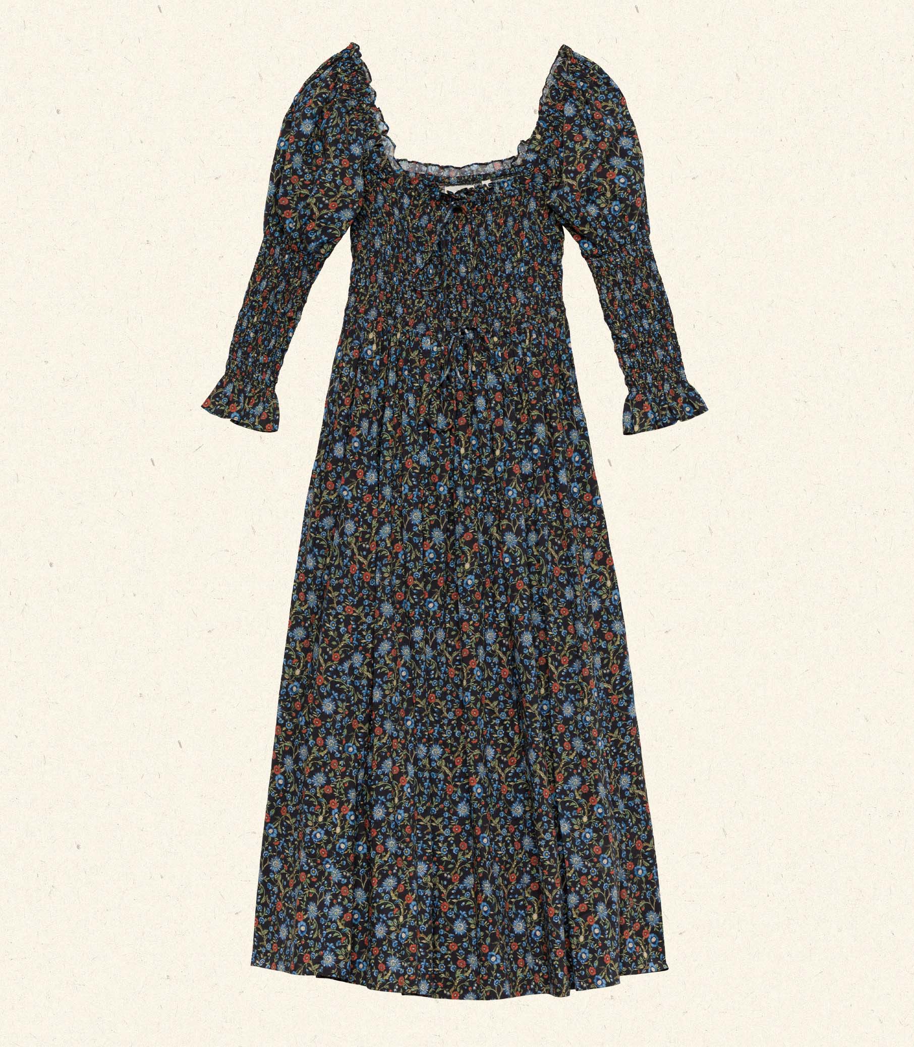 BIJOU DRESS -- NOIR PRAIRIE DE MONTAGNE