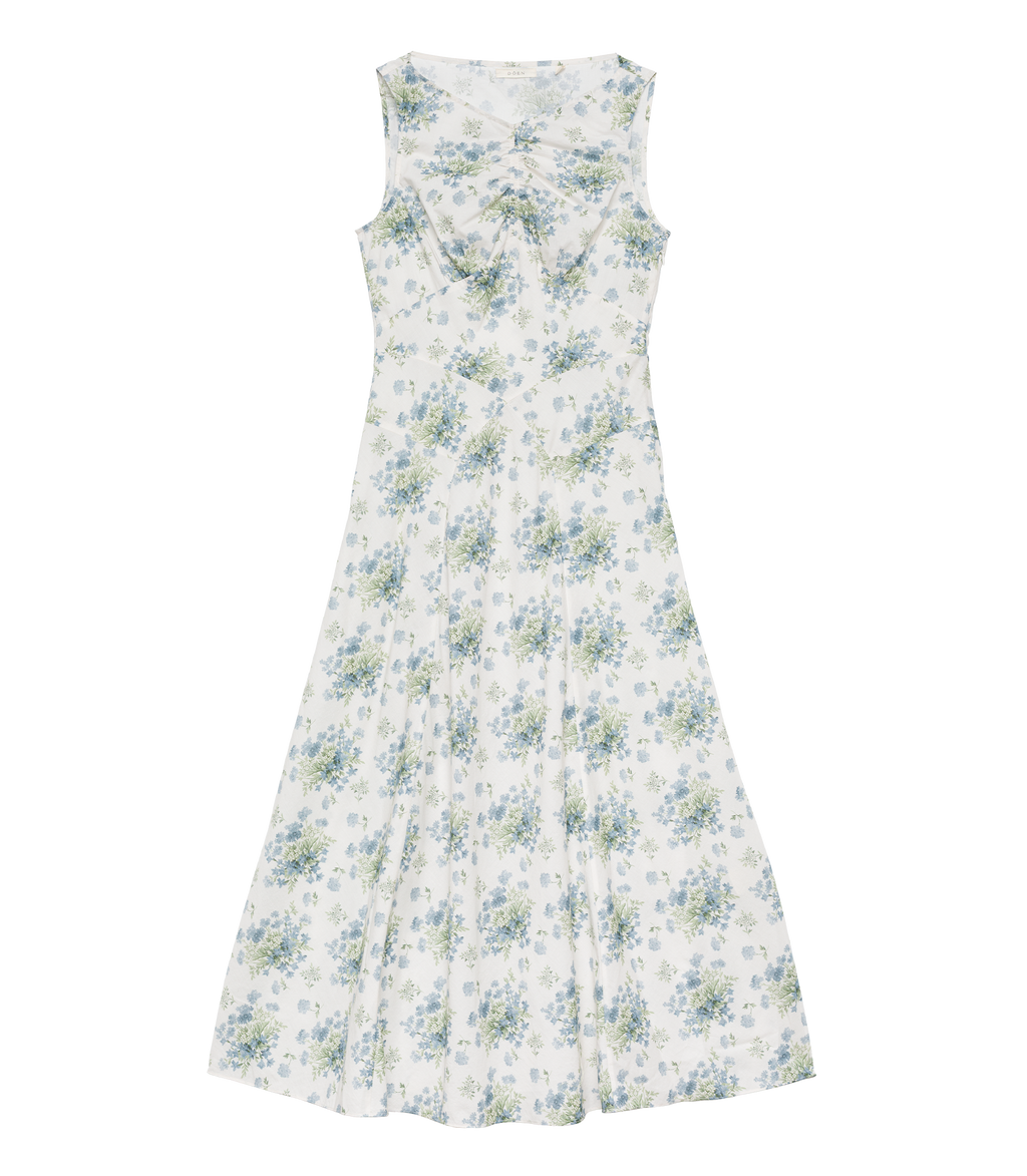 BRUNA DRESS -- CRÈME LANTANA FLORAL