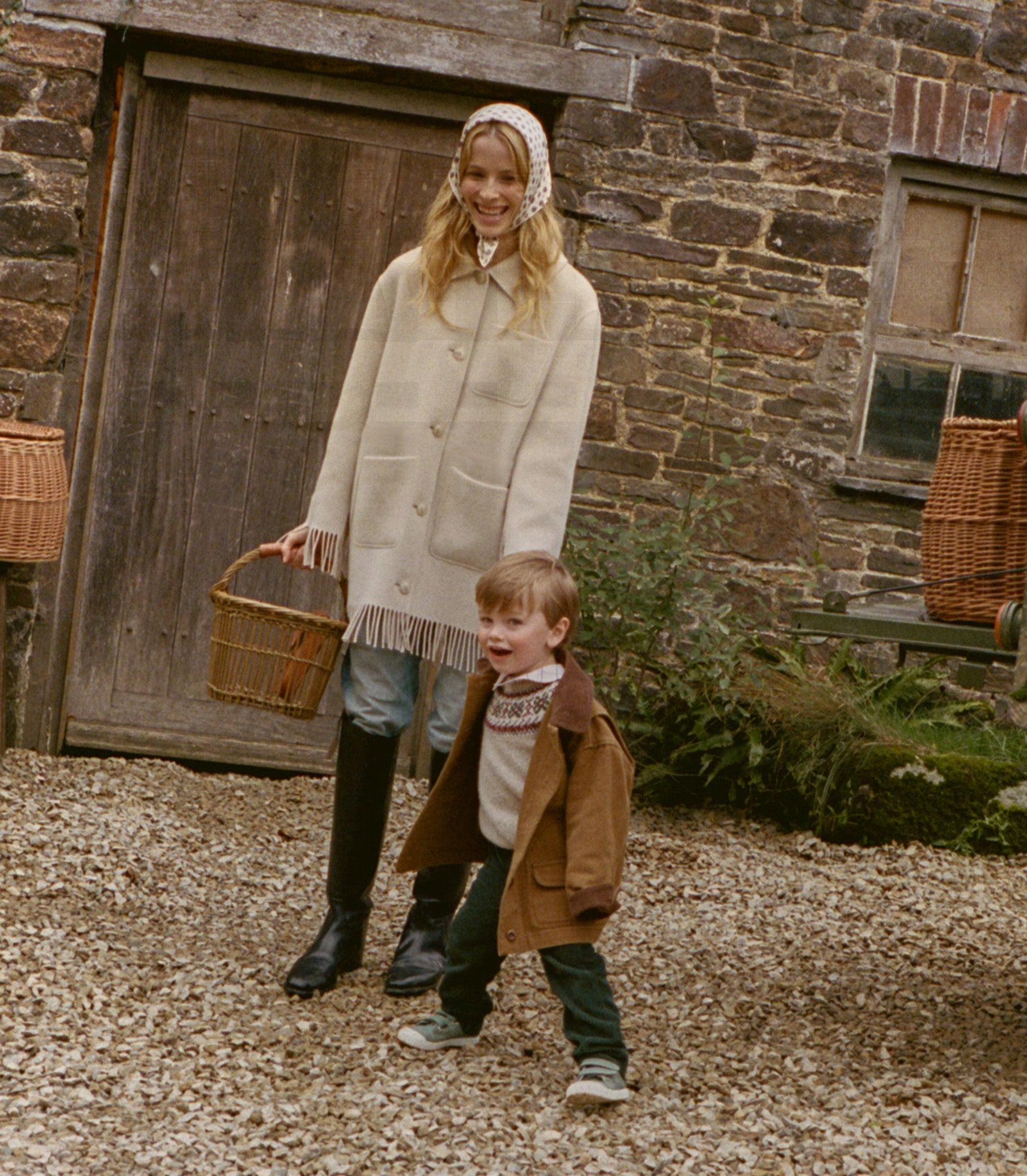 GERMAIN FRINGE COAT -- BUTTER CREAM