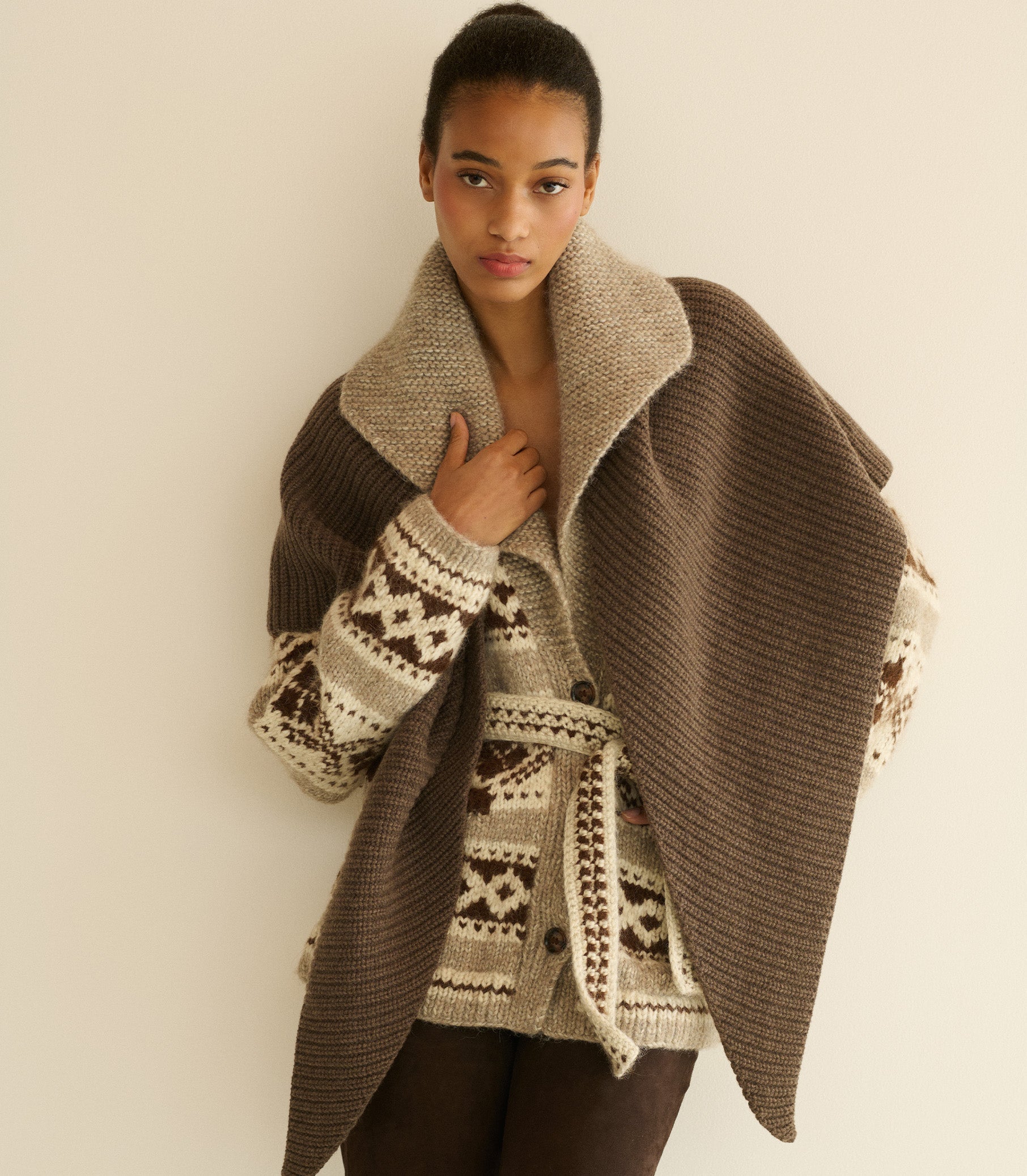 GIRONA SCARF -- TAWNY OWL