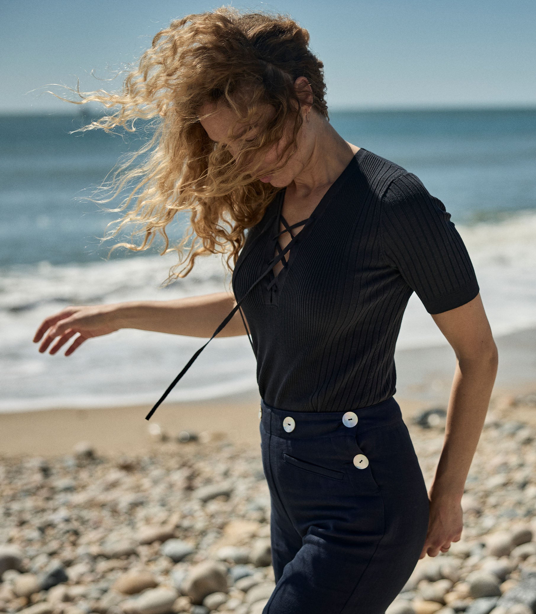 GLENNE PANT -- NAVY