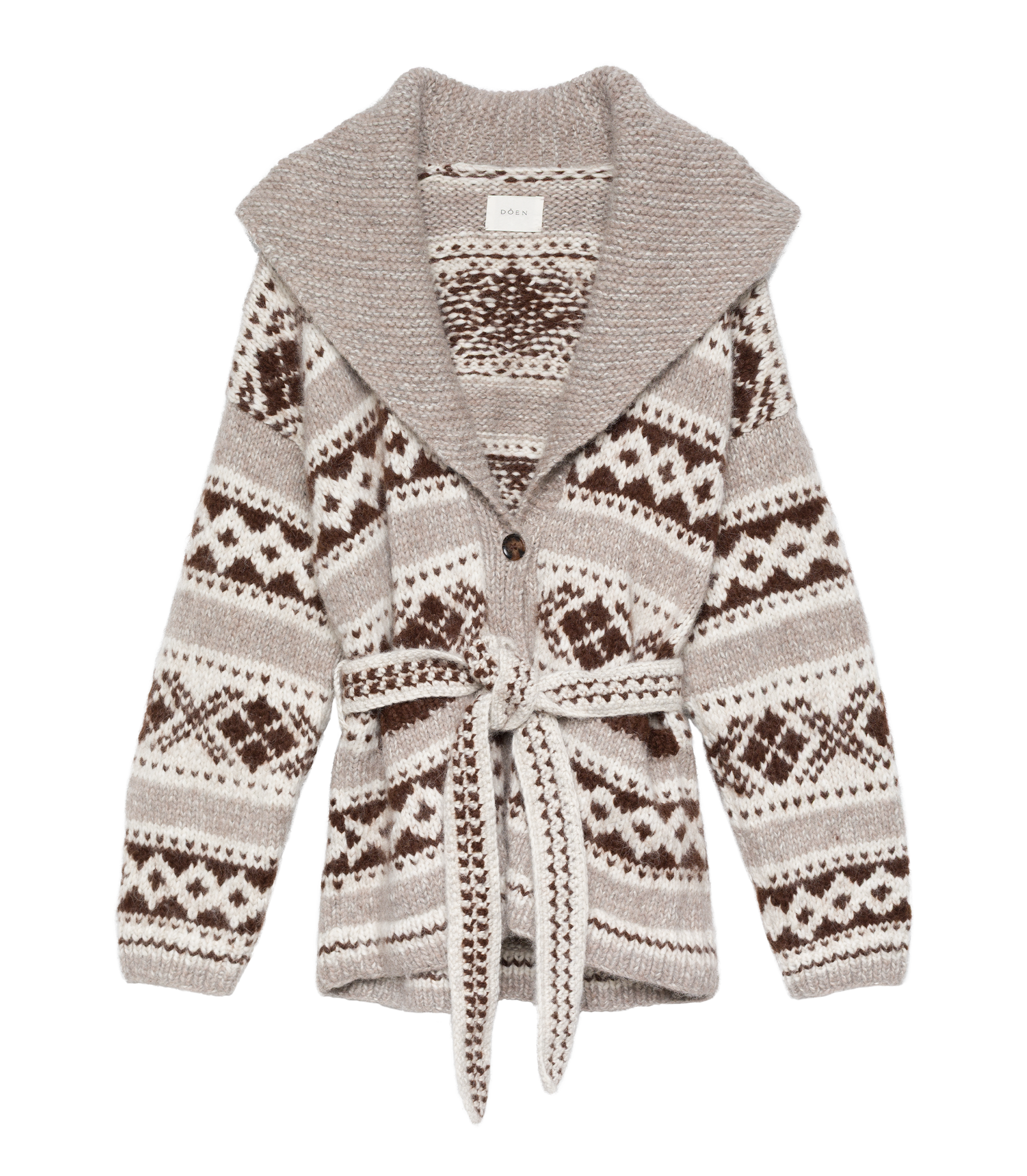 HALE CARDIGAN -- RAINER JACQUARD