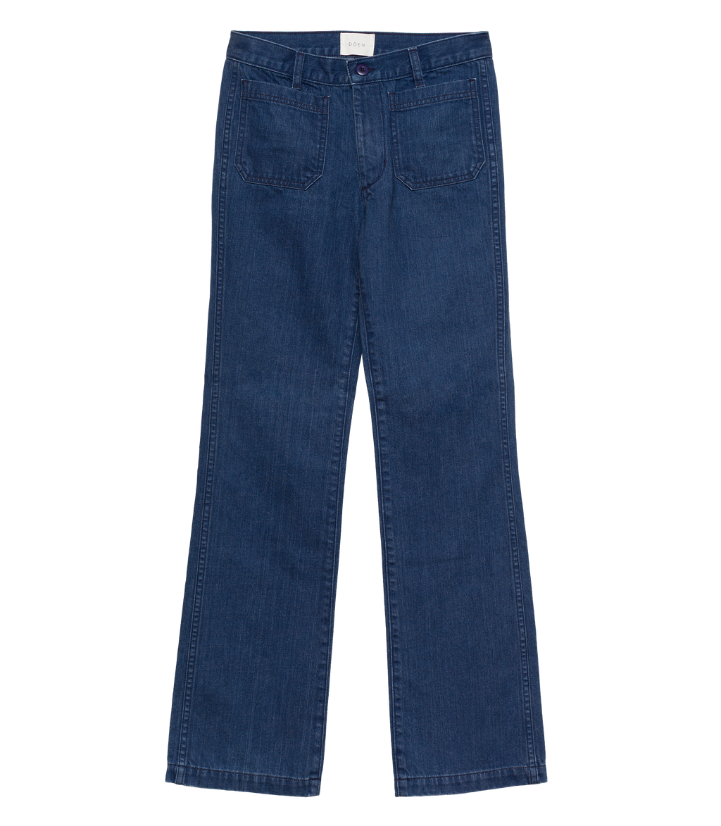 MARITIME MID RISE JEAN -- SIRENES WASH