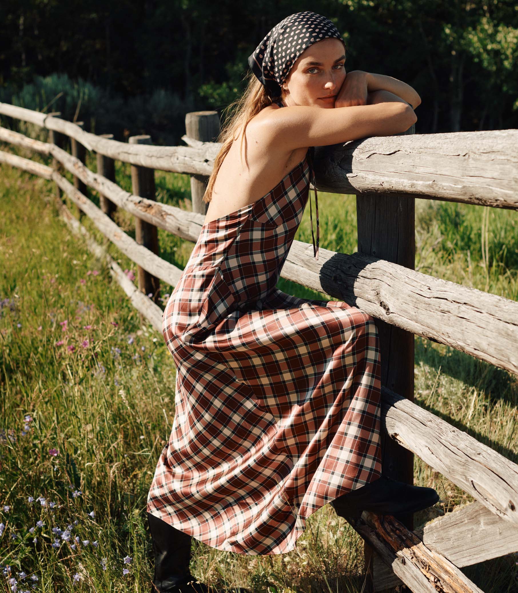 PETIT PENNY BANDANA -- CARDINALE FOULARD