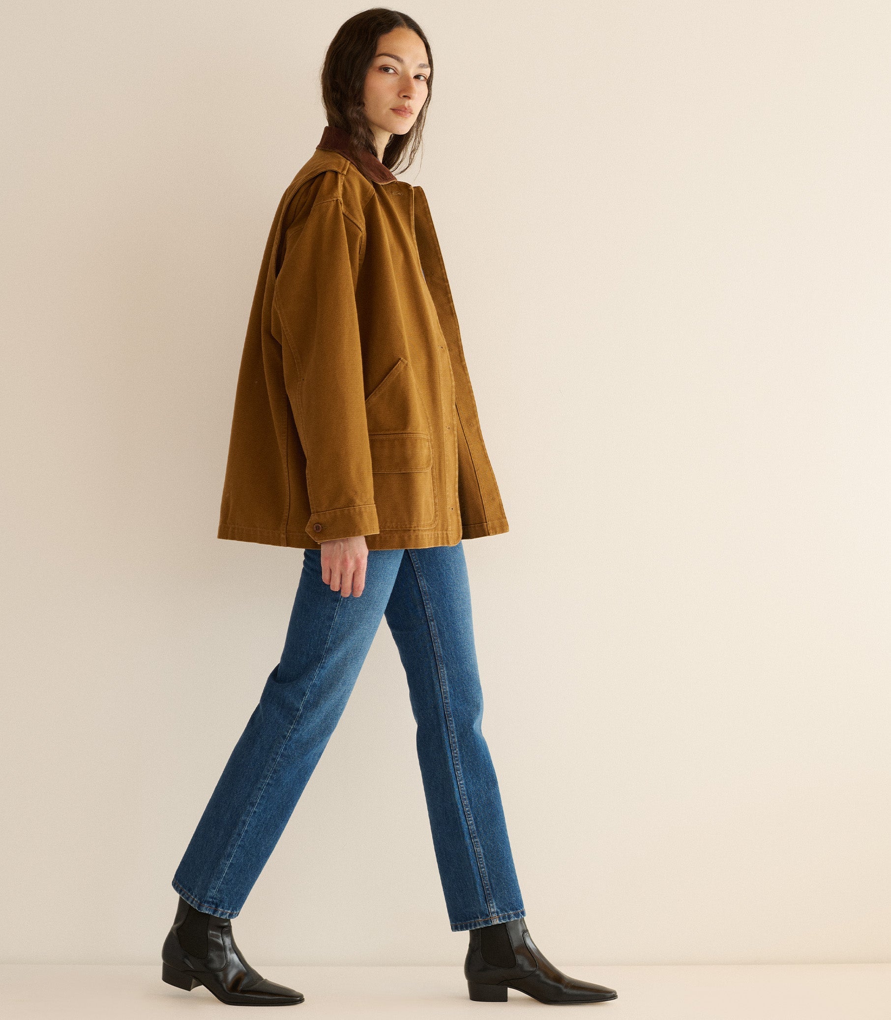 PASCUAL JACKET -- WILLOW BARK