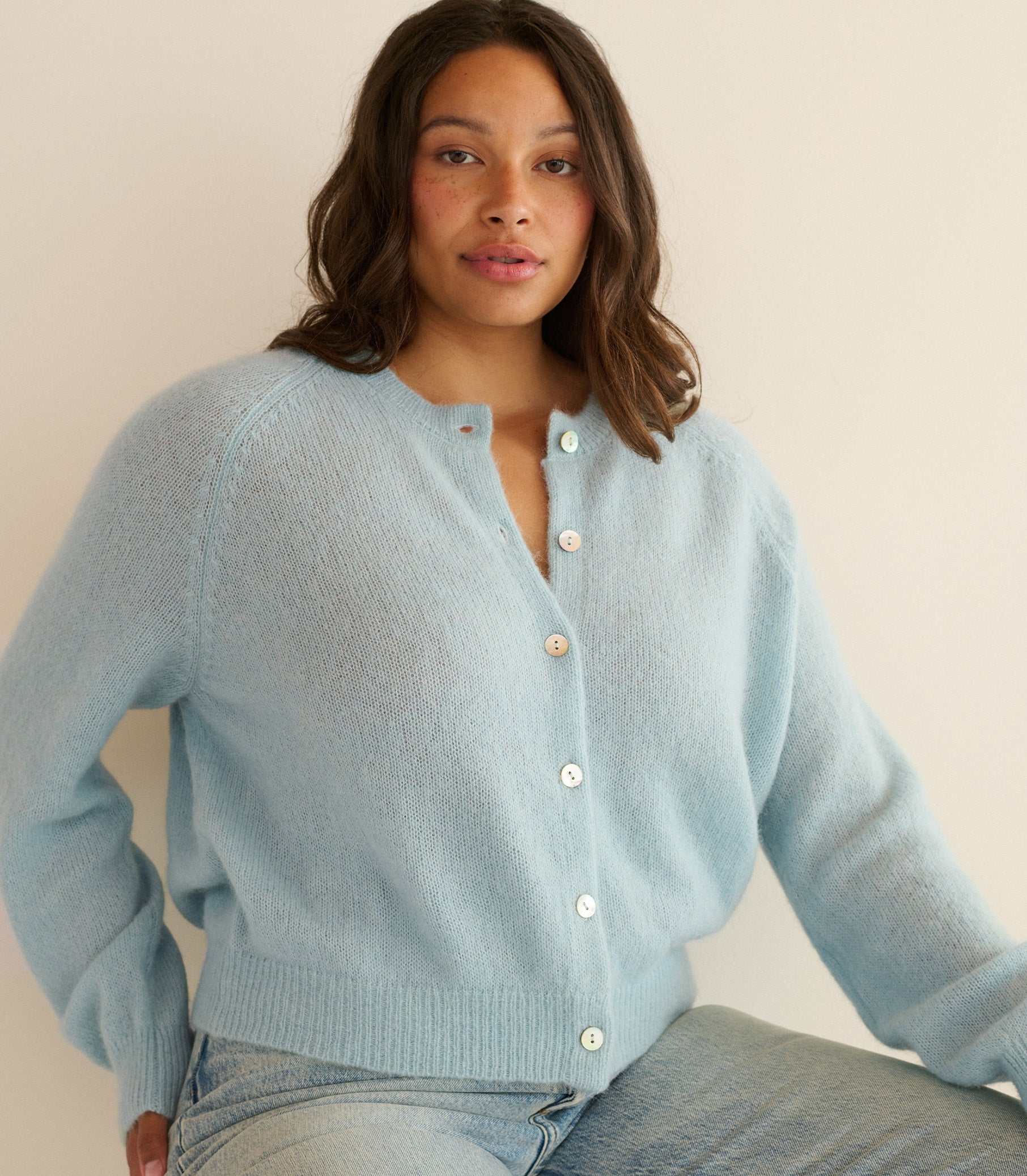PETRA CARDIGAN -- GLASS SLIPPER